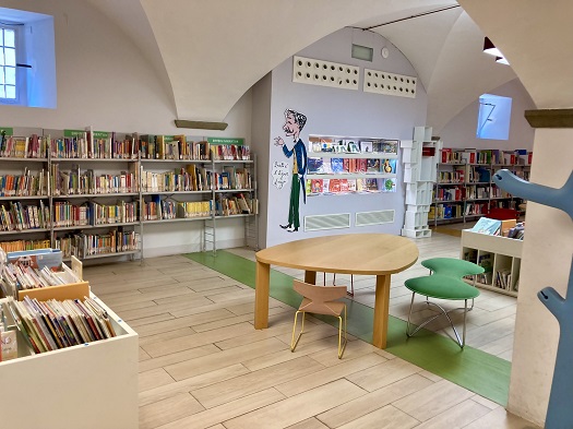 Strefa dla dzieci w Biblioteca delle Oblate