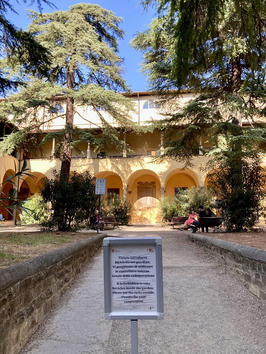 ogród Biblioteca delle Oblate