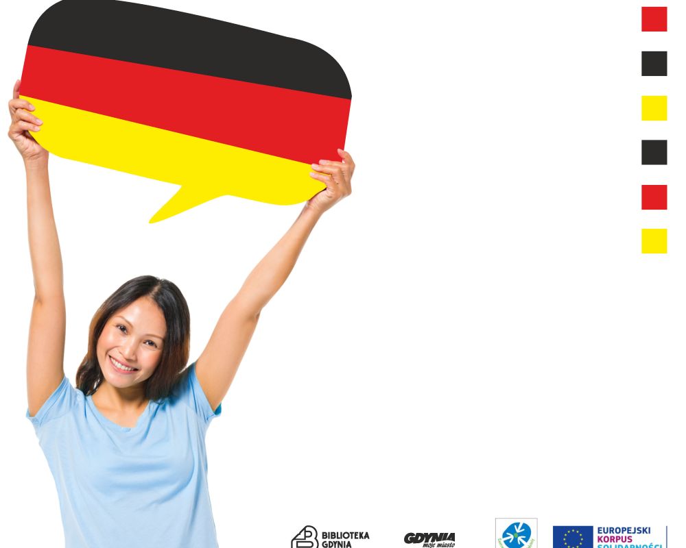 Młoda kobieta trzymająca nad sobą dymek komiksowy