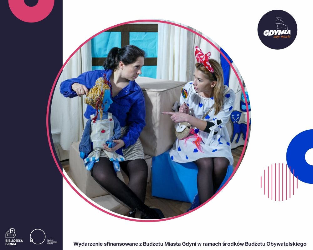 Zdjęcie z przedstawienia "Niebieska dziewczynka"