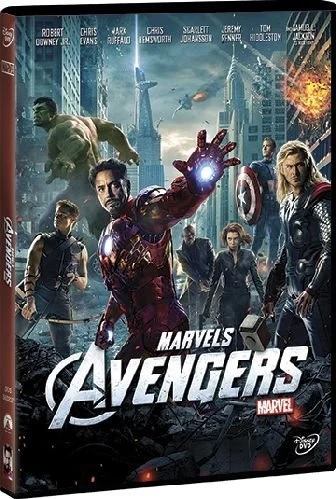 Okładka filmu DVD "Avengers"