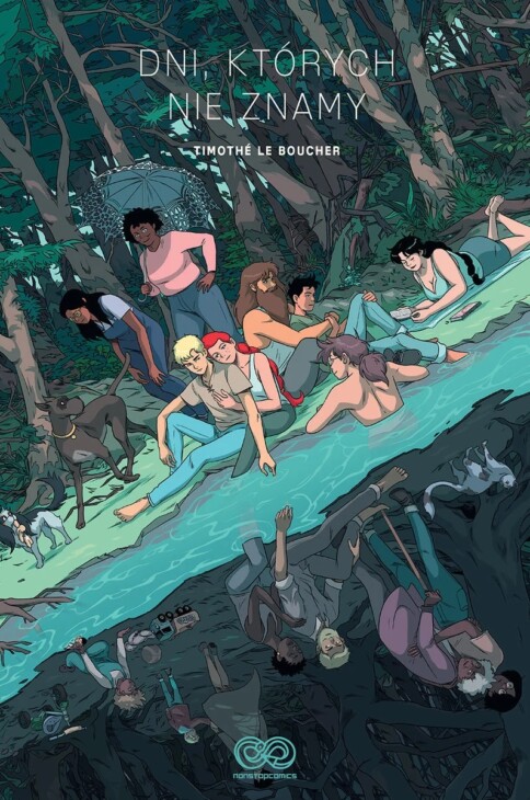 Okładka komiksu "Dni, których nie znamy"