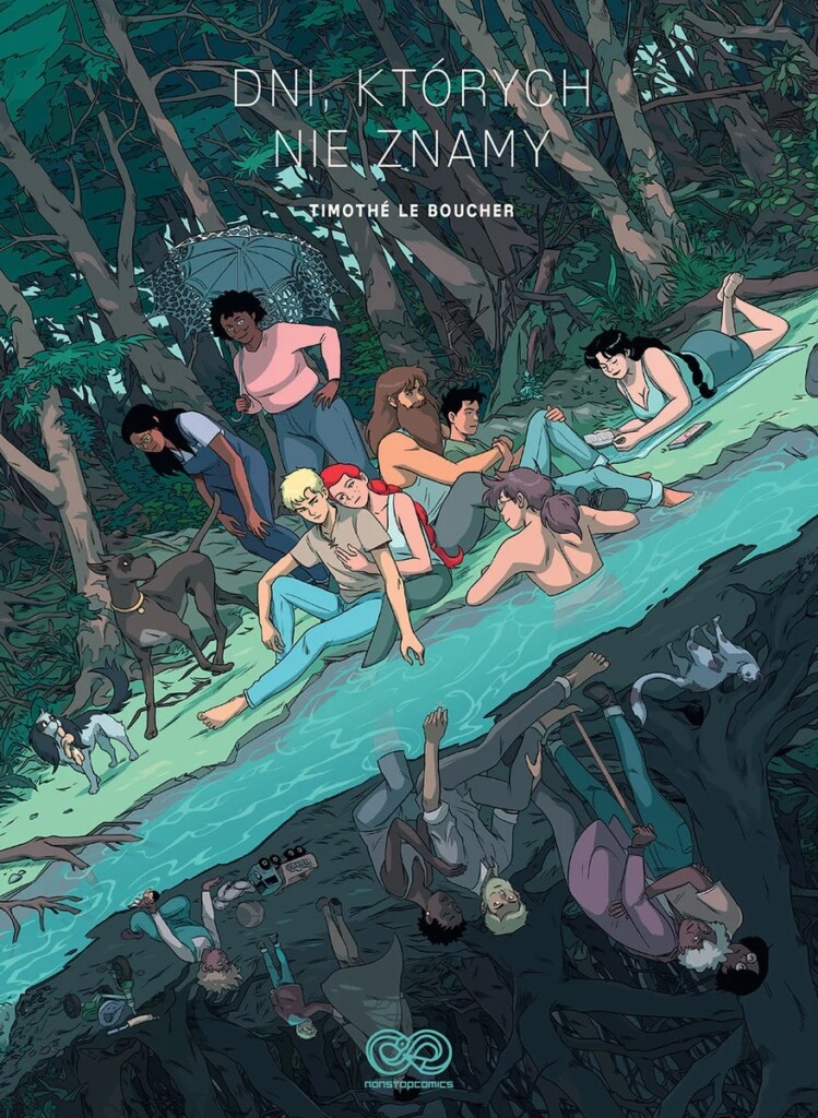 Okładka komiksu "Dni, których nie znamy"