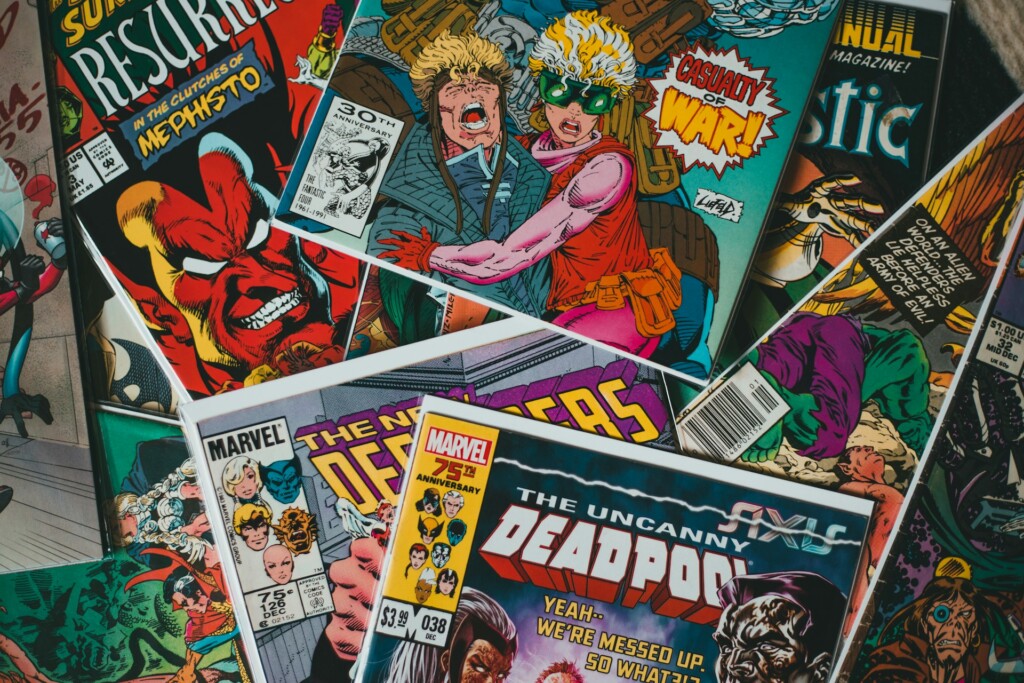 Sterta komiksów z superbohaterami