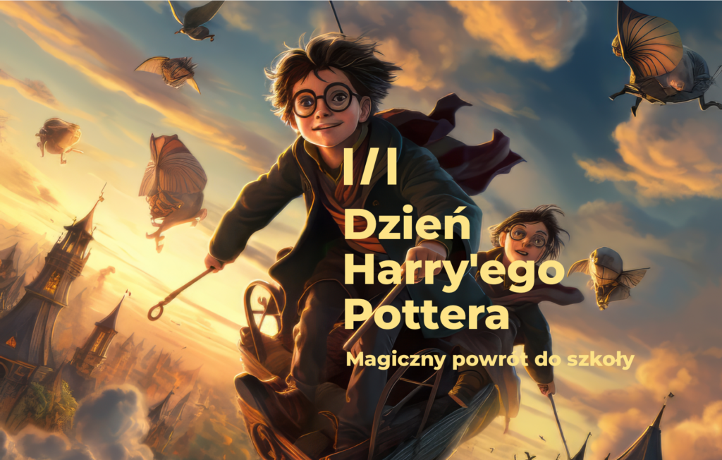 grafika promująca wydarzenie Dzień Harry'ego Pottera
