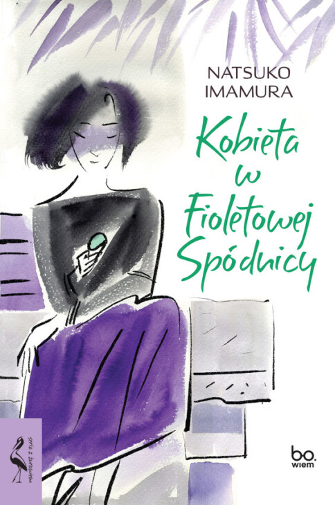 Okładka książki "Kobieta w Fioletowej Spódnicy"