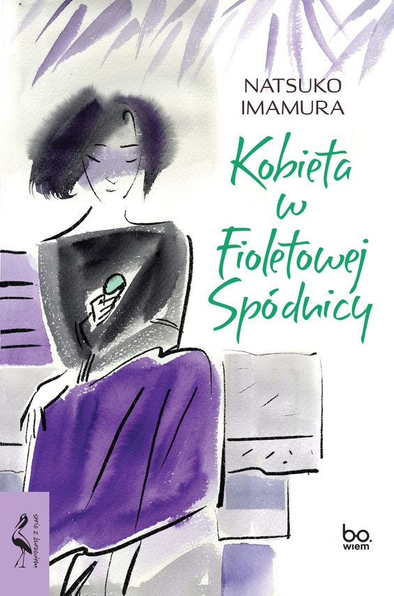 Okładka książki "Kobieta w Fioletowej Spódnicy"