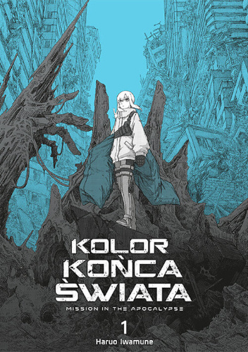 Okładka 1. tomu "Koloru końca świata"