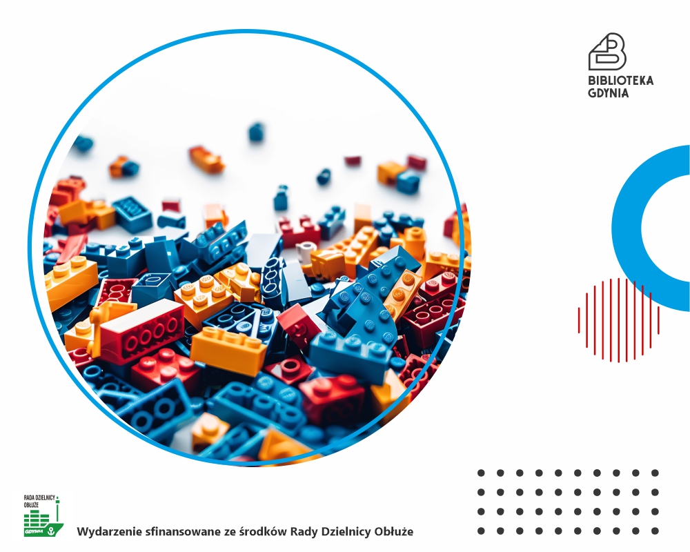 Zdjęcie rozrzuconych klocków Lego