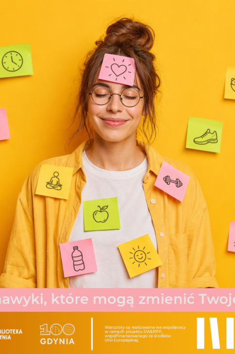 młoda kobieta w żółtej koszuli na tle żółtej ściany