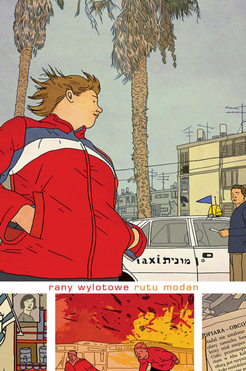 Okładka komiksu "Rany wylotowe"