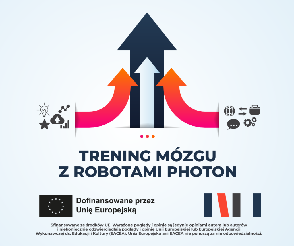 Cztery strzałki wskazujące górę i symbolizujące ruch w internecie. Opis wydarzenia powtórzony w treści wpisu