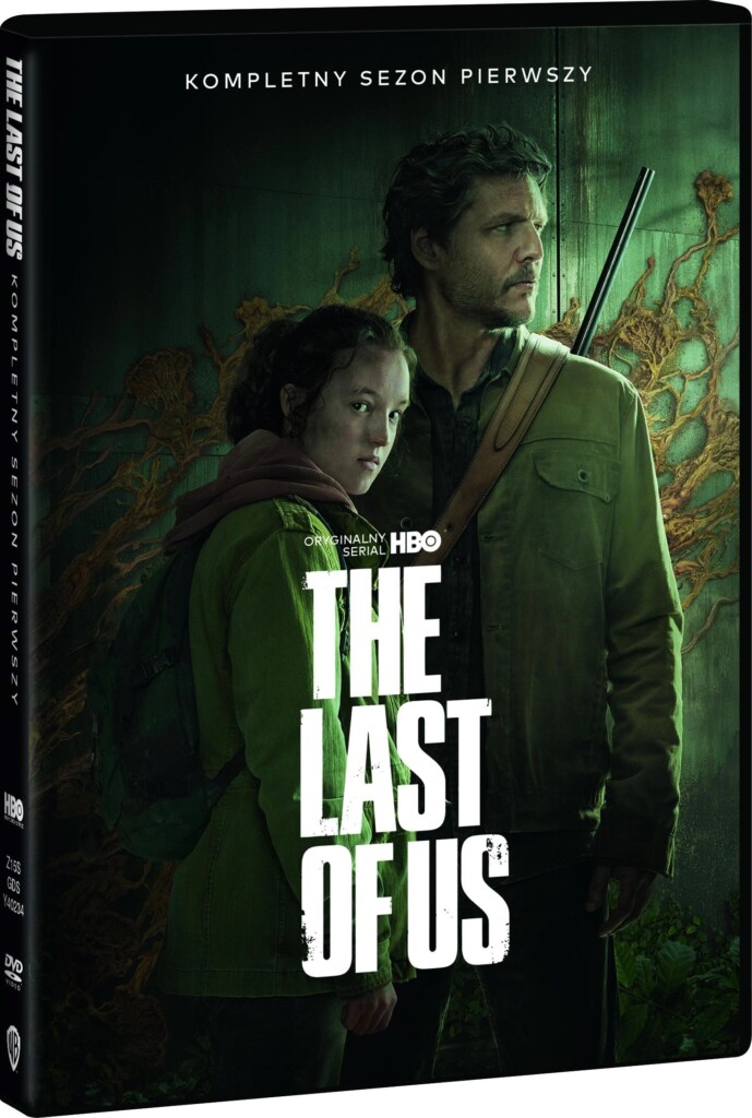 Okładka DVD serialu "The Last of Us"