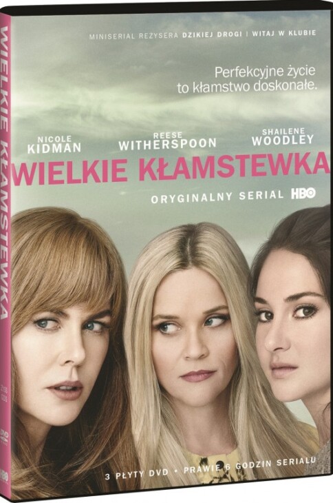 Okładka serialu DVD "Wielkie kłamstewka"