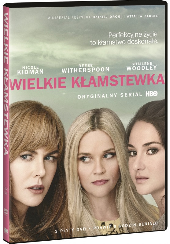 Okładka serialu DVD "Wielkie kłamstewka"