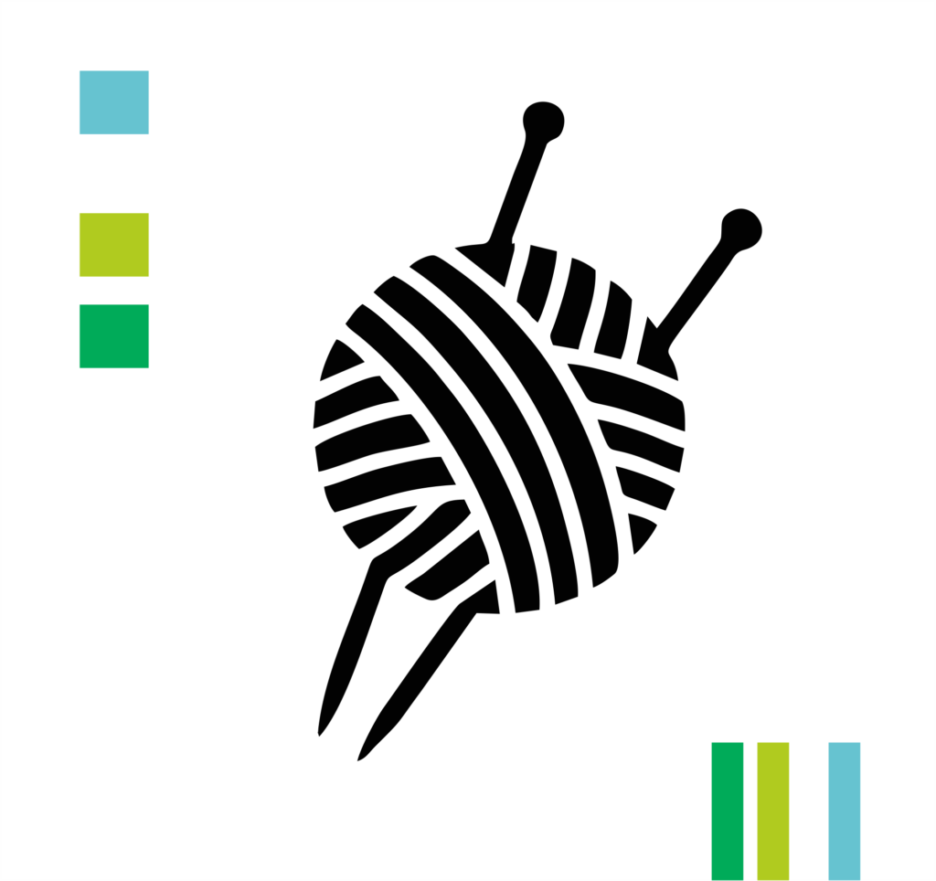 Motek z wbitymi drutami