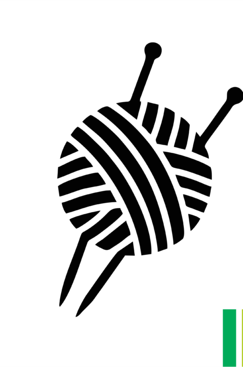 Motek z wbitymi drutami