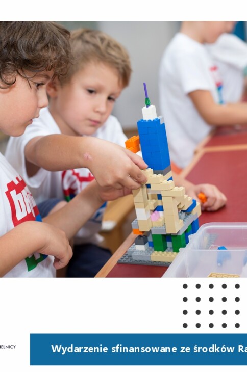 Grafika reklamująca wydarzenie Lego Classic – Budowle świata, Służby ratunkowe