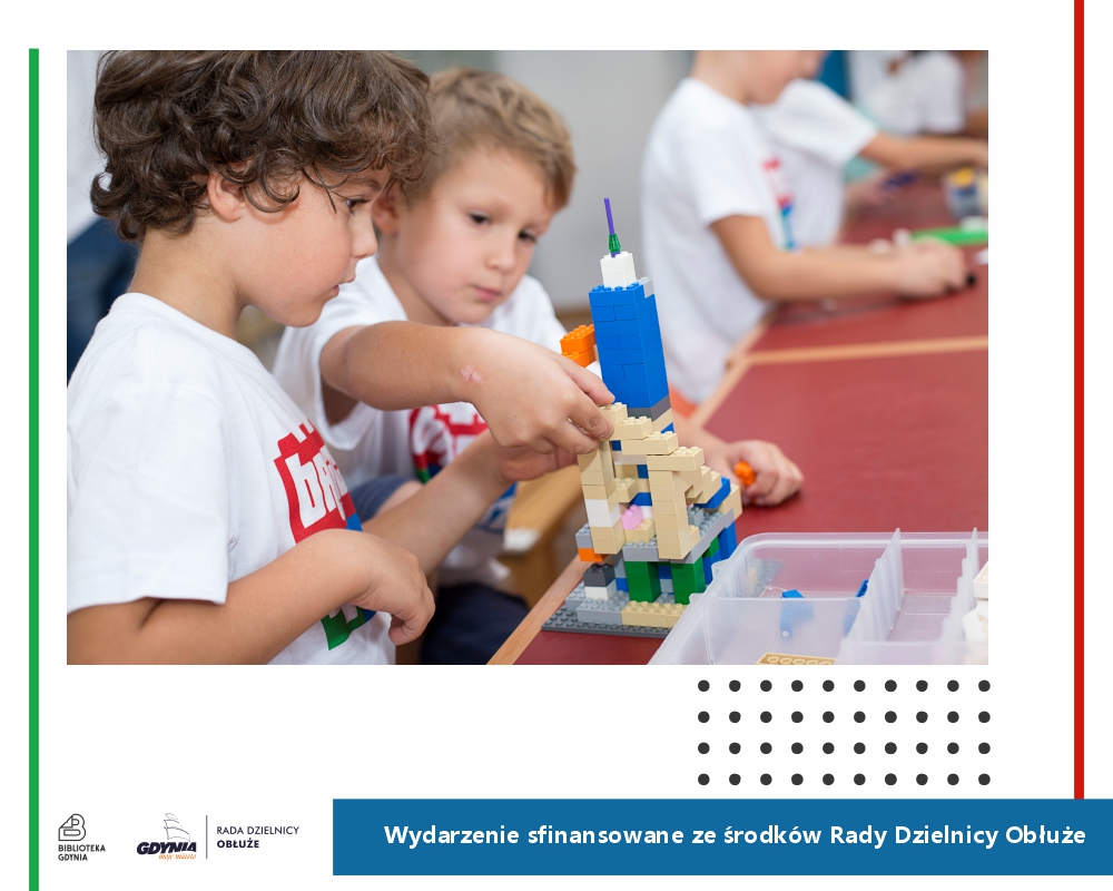 Grafika reklamująca wydarzenie Lego Classic – Budowle świata, Służby ratunkowe