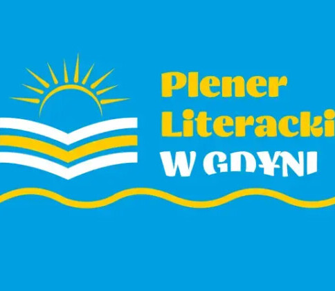 plansza reklamująca Plener Literacki w Gdyni