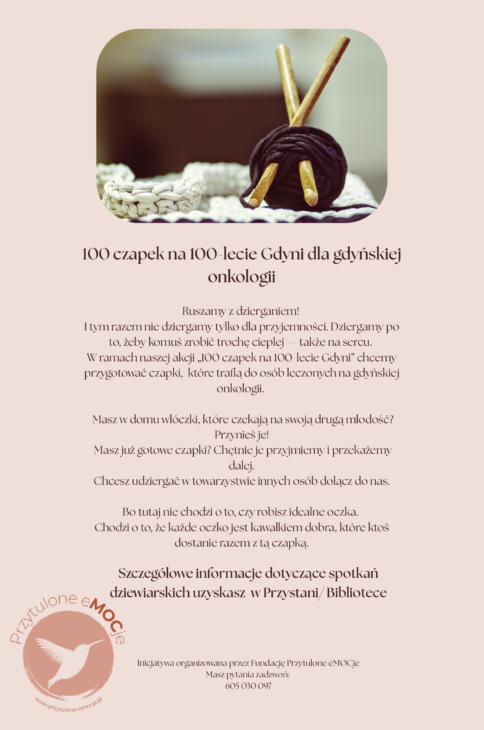 Plakat z informacjami dotyczącymi do wydarzenia