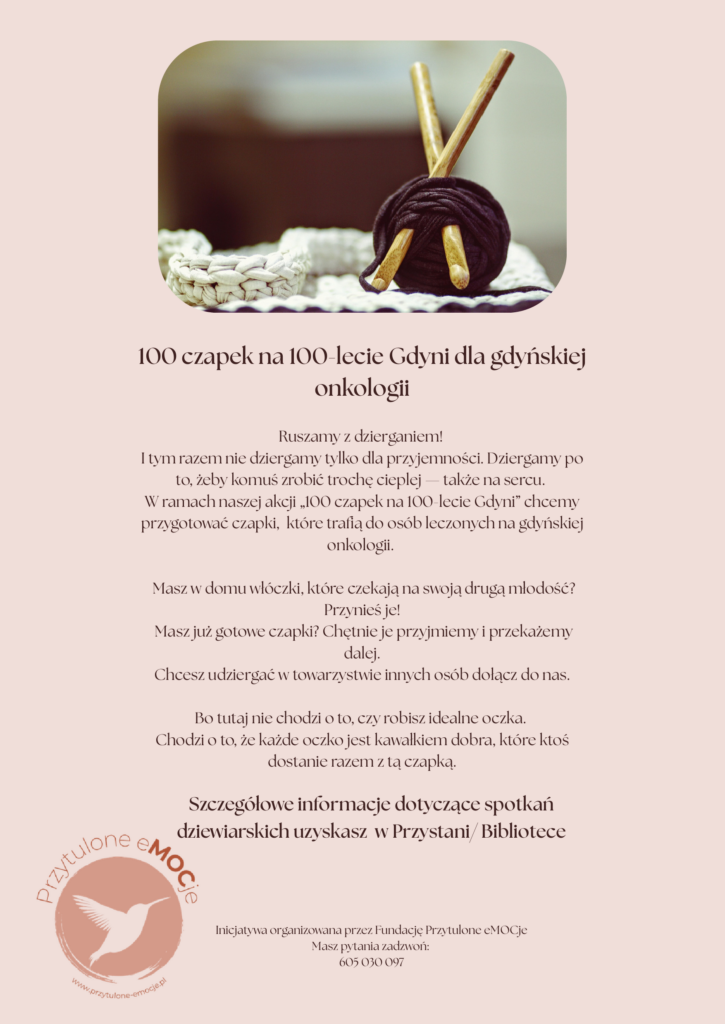 Plakat z informacjami dotyczącymi do wydarzenia